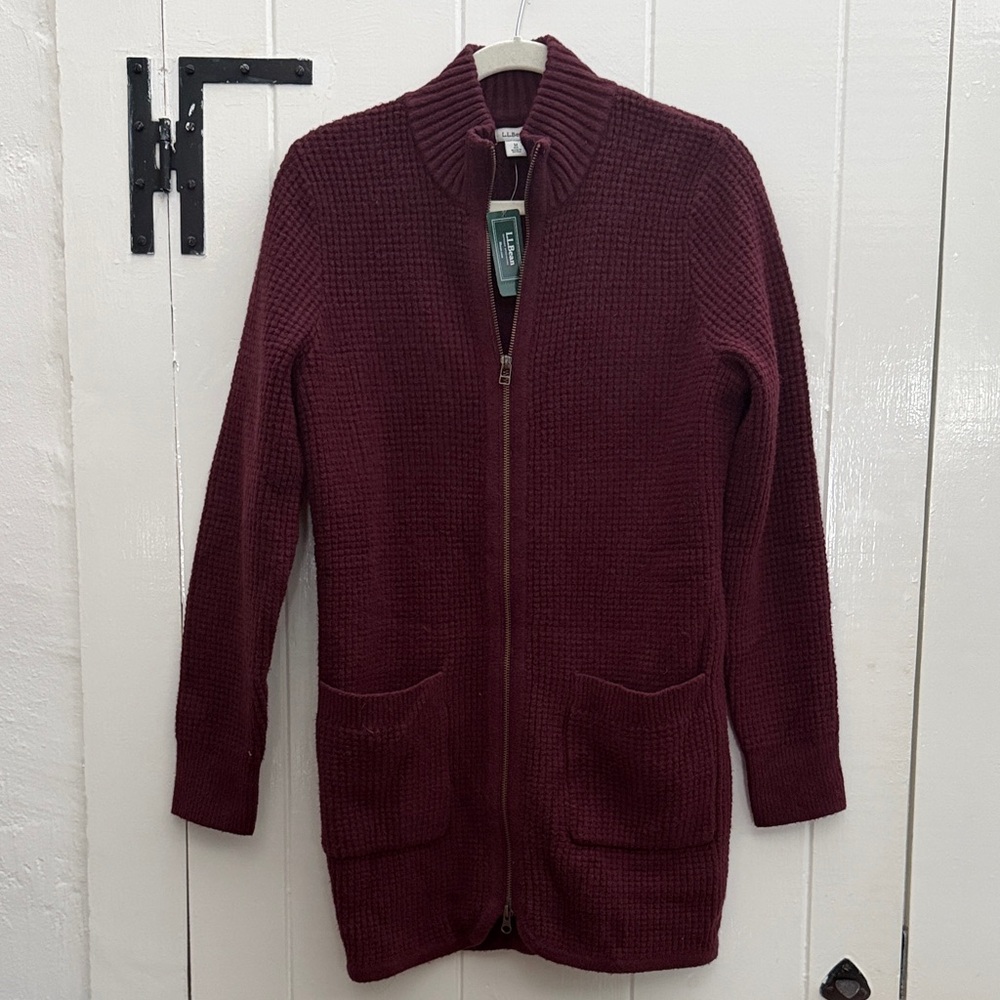 NWT / Women's SuperSoft Waffle Sweater, Coatigan